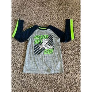 Jumping Bean Active‎ Boys Paw Patrol "Ready Set Go!" Gray shirt size 7